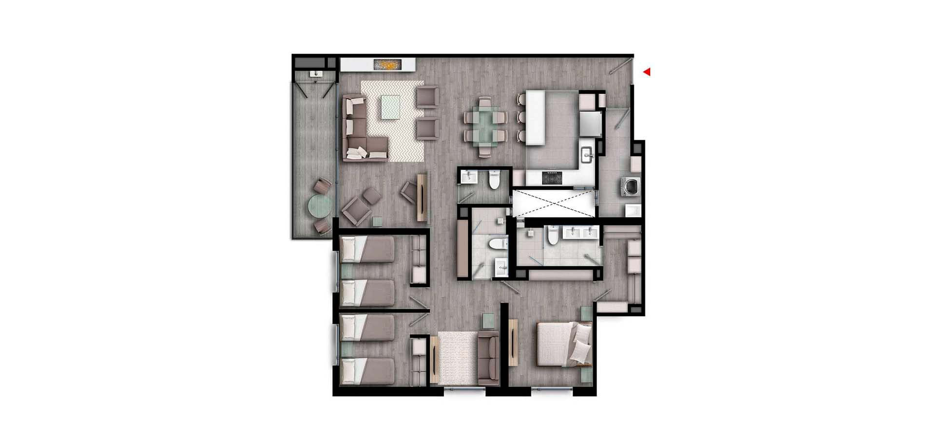 Foto Inmueble tipo Tipo B