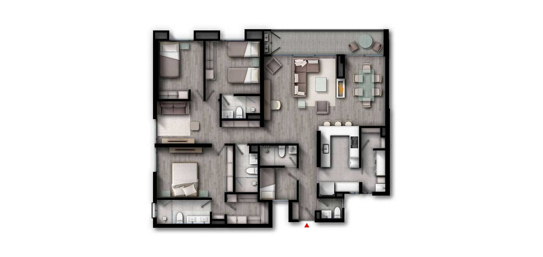 Foto Inmueble tipo Tipo D