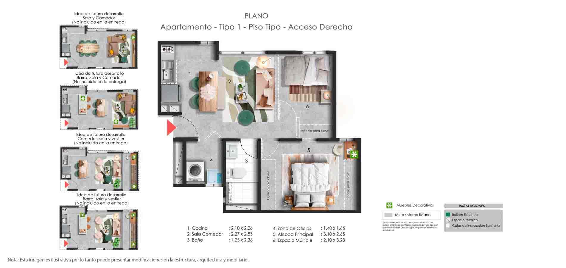 Foto Inmueble tipo Tipo A