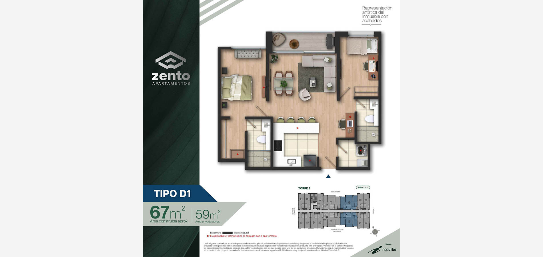 Foto Inmueble tipo Tipo D