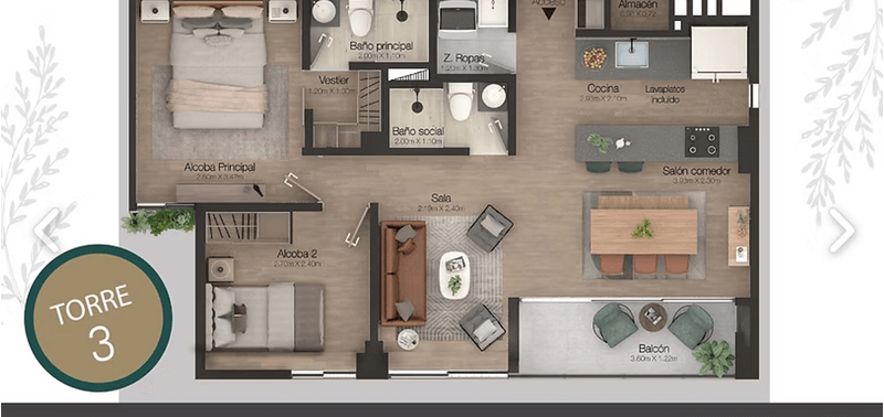 Apartamento en Venta en Retiro, Pantanillo-14