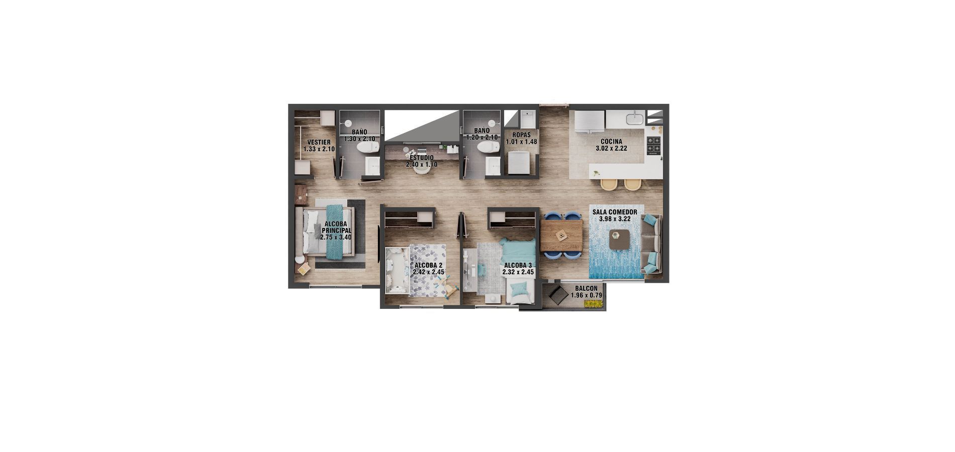 Foto Inmueble tipo Tipo B