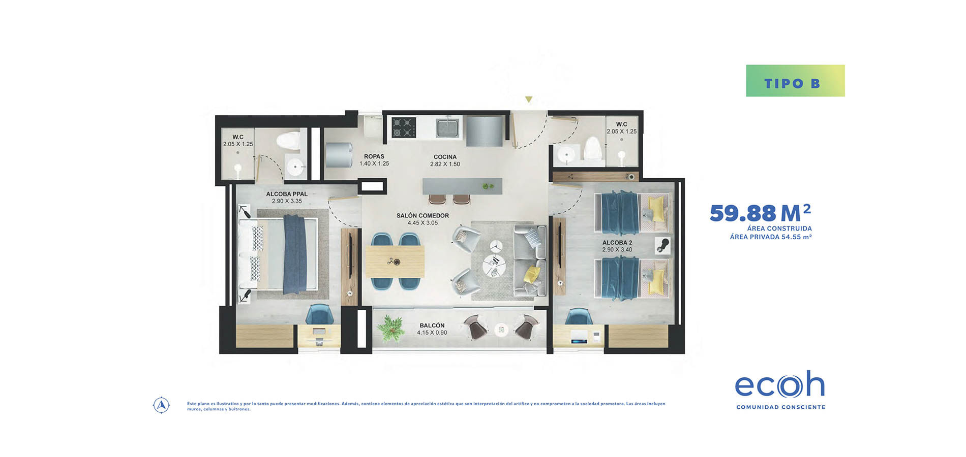 Foto Inmueble tipo Tipo B