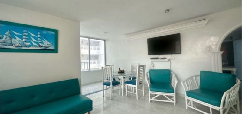 Apartamento en Venta en Cartagena De Indias, Bocagrande-1
