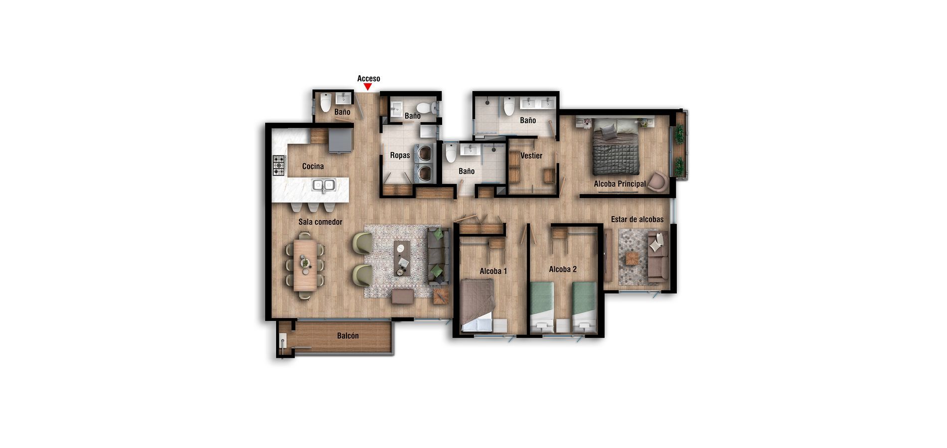 Foto Inmueble tipo Tipo A