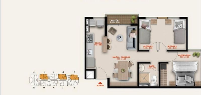 Apartamento en Venta en Medellín, Robledo-19