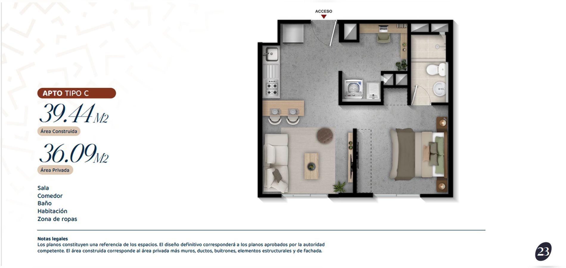 Foto Inmueble tipo Tipo C