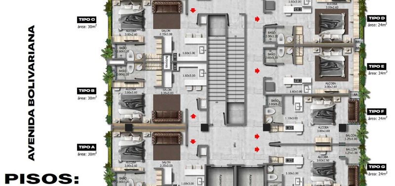 Apartamento en Venta en Medellín, Conquistadores-2