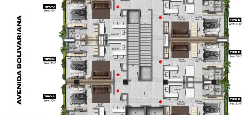 Apartamento en Venta en Medellín, Conquistadores-3
