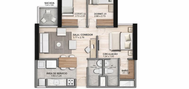 Apartamento en Venta en Bello, Bello-0