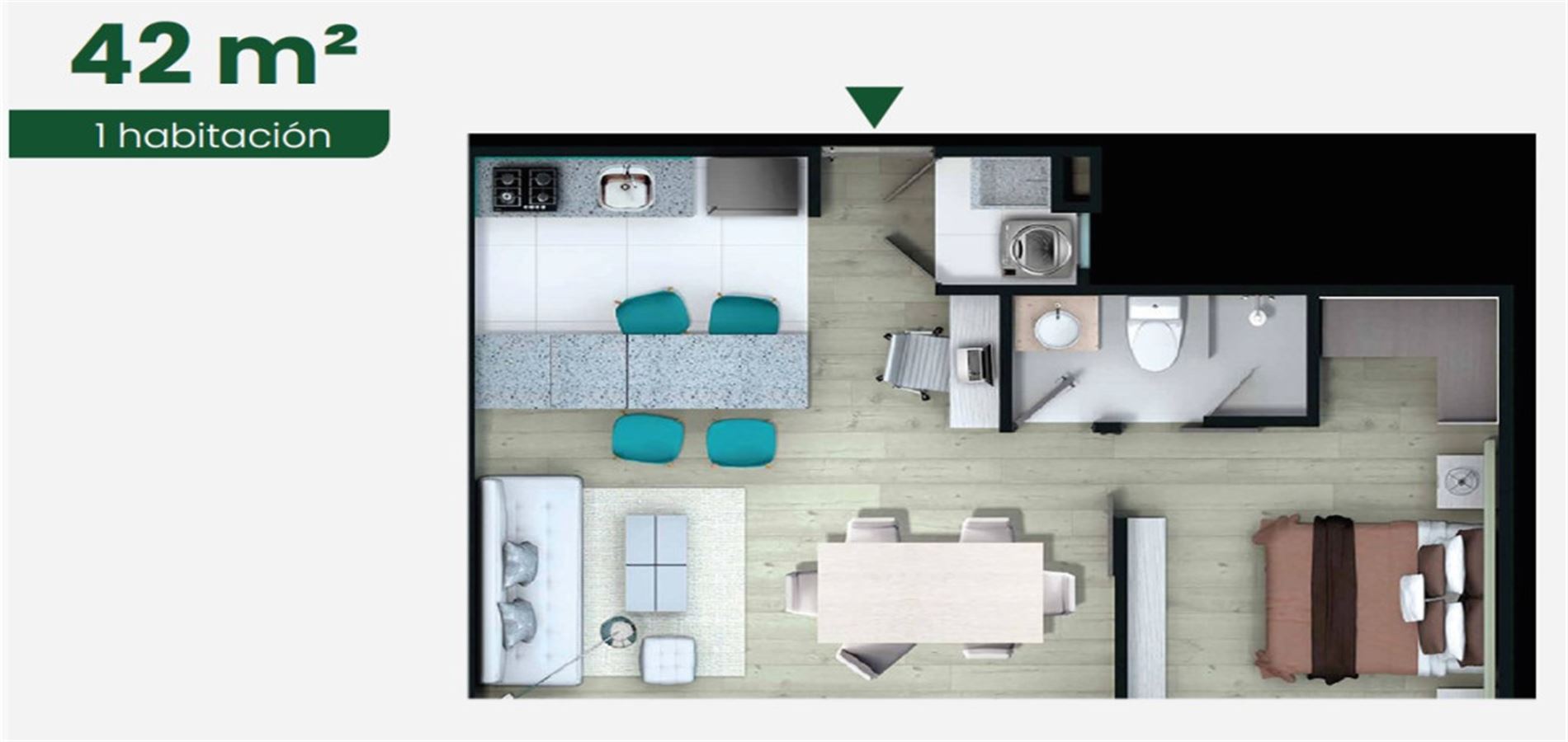 Apartaestudio en Venta en Cajicá, Vereda Canelon-0