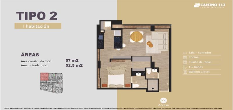 Apartamento en Venta en Bogotá, D.C., Santa Barbara Central-Usaquén