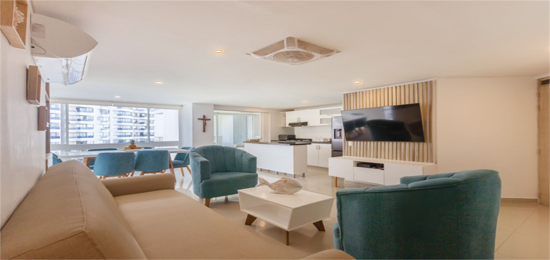 Apartamento en Venta en Santa Marta, Pozos Colorados-1