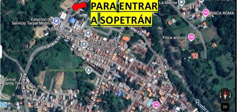Lote en Venta en Sopetrán, Sopetrán-3