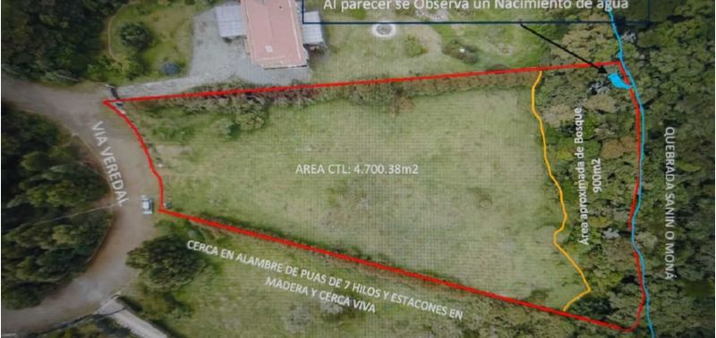 Lote en Venta en Medellín, Santa Elena-1