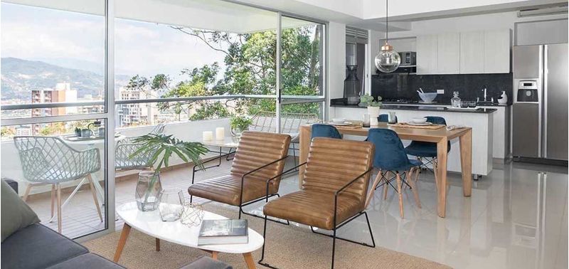 Apartamento en Venta en Sabaneta, Las Lomitas-1