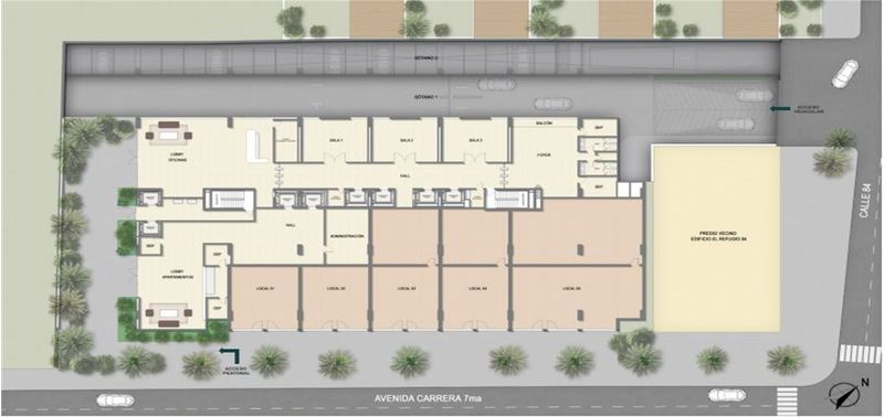 Oficinas en Venta Proyecto Oficinas en Venta Proyecto  Artié 84 Oficina - La Cabrera, Bogotá, D.C., Bogotá, D.C.