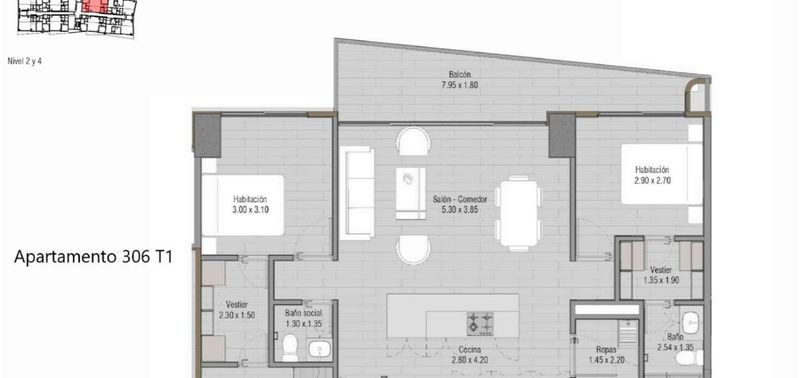 Apartamento en Venta en Retiro, El Portento-3