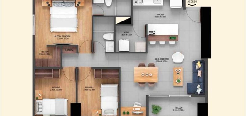 Apartamento en Venta en Bello, Bello-0
