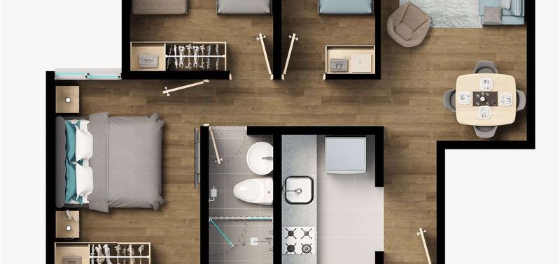 Apartamento en Venta en Bogotá, D.C., Puerta Al Llano-17