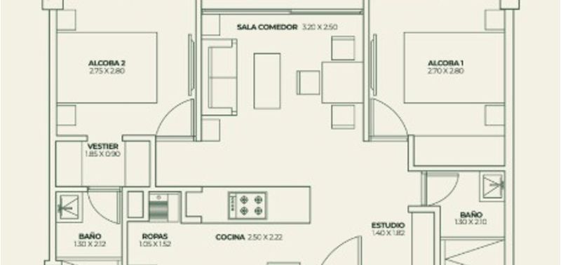 Apartamento en Venta en Retiro, El Portento-0