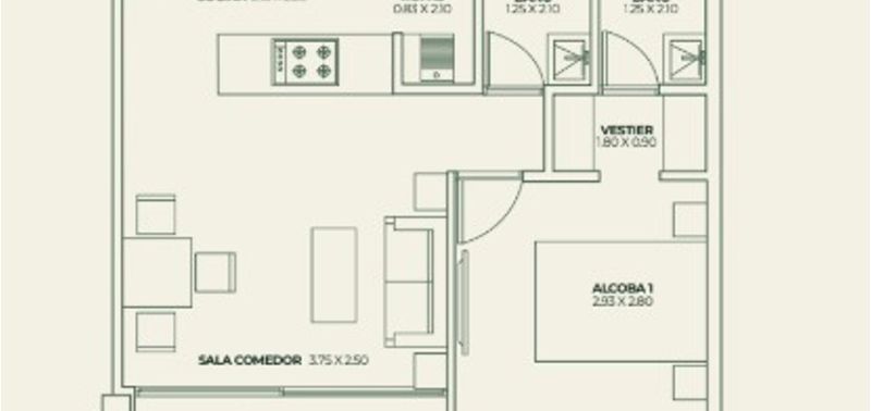 Apartamento en Venta en Retiro, El Portento