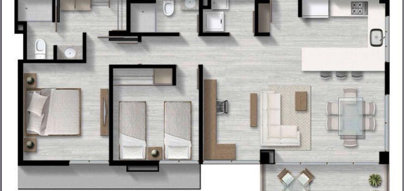 Apartamento en Venta en Cartagena De Indias, Corregimiento La Boquilla-11