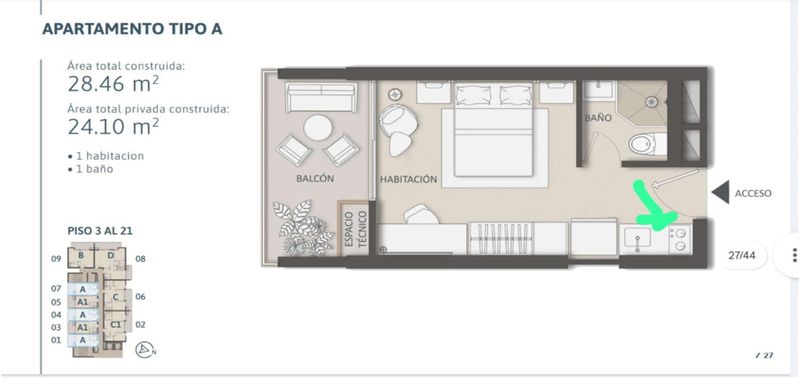 Apartamento en Venta en Santa Marta, Pozos Colorados-4