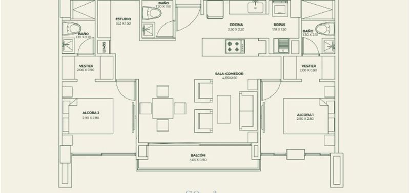 Apartamento en Venta en Retiro, El Portento-0