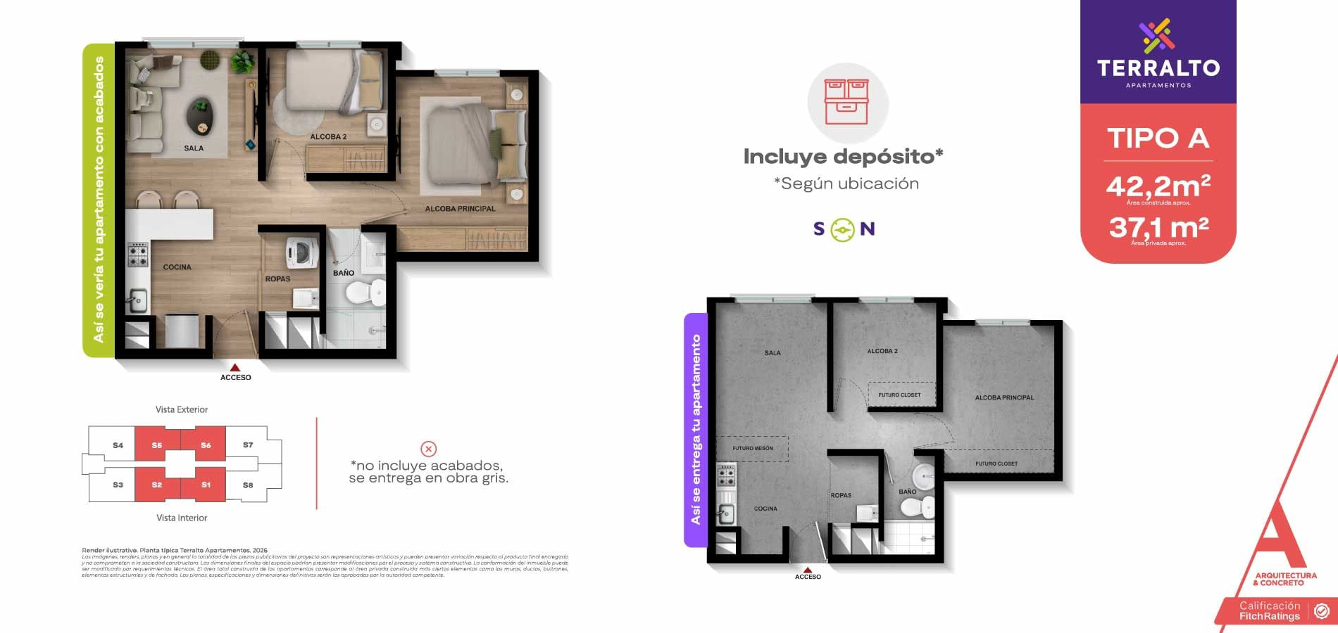 Foto Inmueble tipo Tipo A