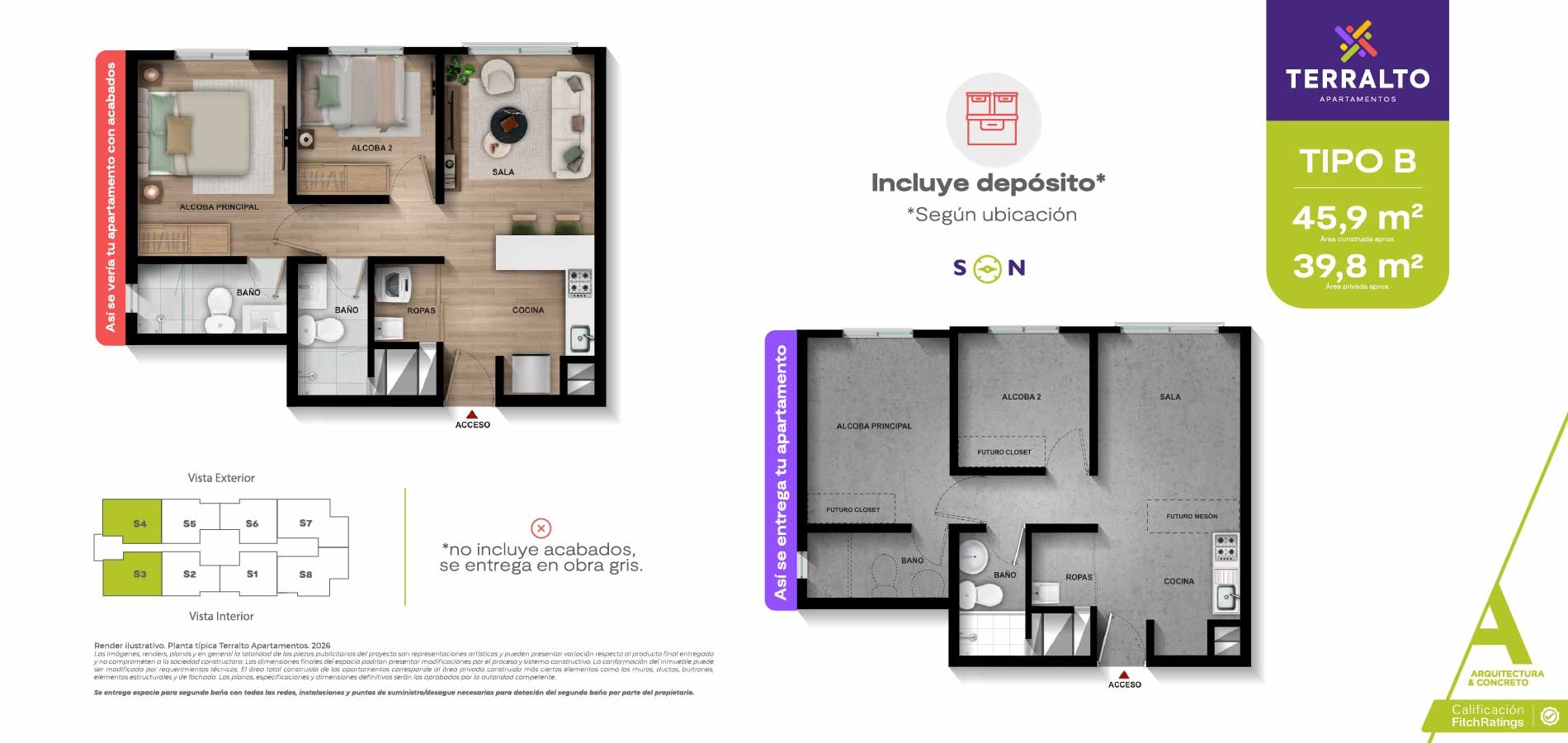 Foto Inmueble tipo Tipo B