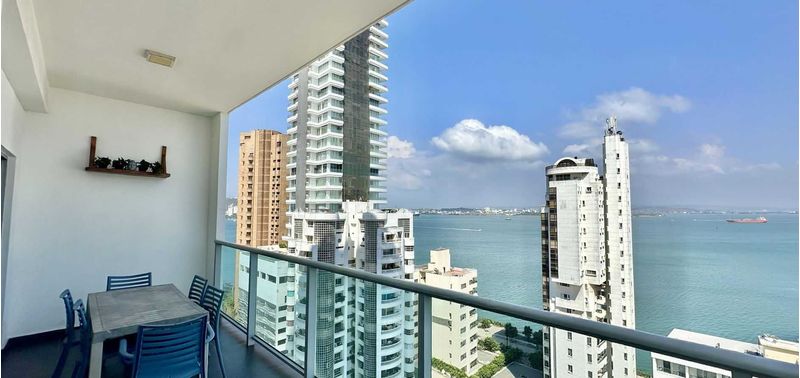 Apartamento en Venta en Cartagena De Indias, Bocagrande-0