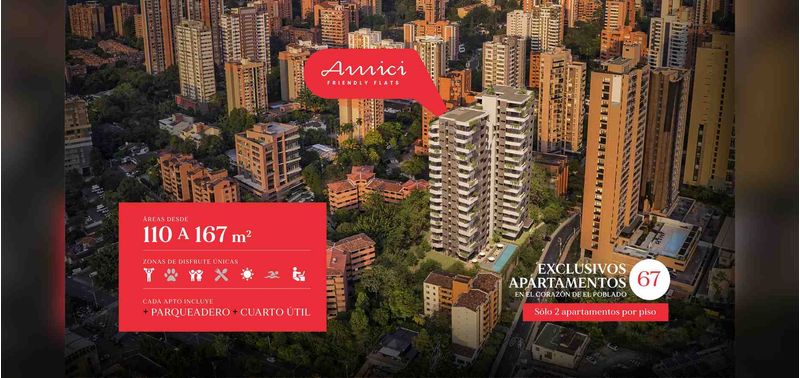 Amici Friendly Flats proyecto de vivienda
