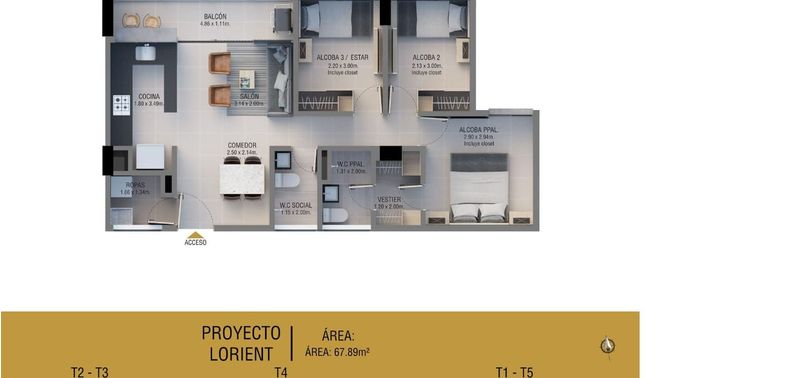 Apartamento en Venta en La Ceja, La Ceja-2