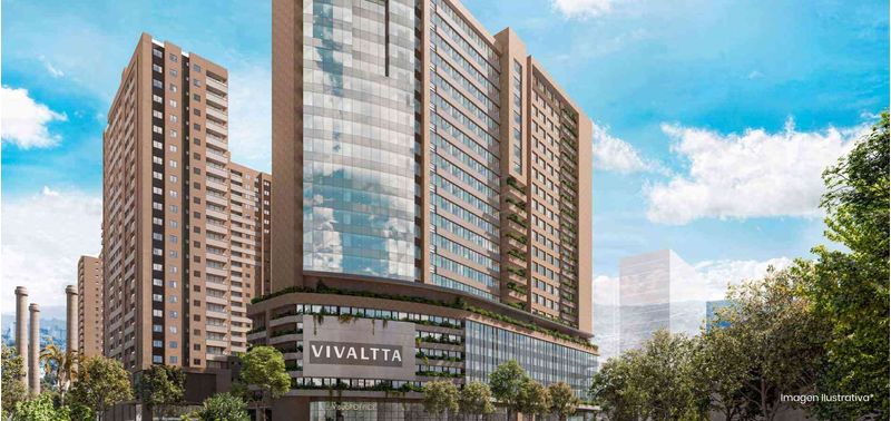 Oficinas en Venta Proyecto Vivaltta, Envigado-0