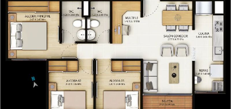 Apartamento en Venta en Rionegro, Rionegro