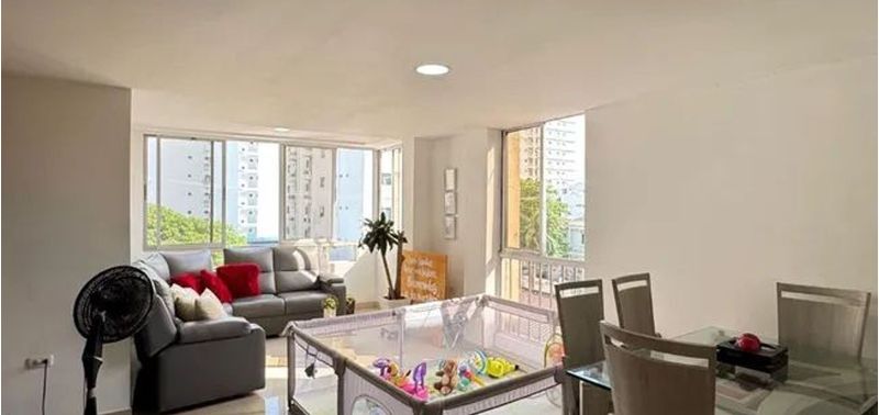 Apartamento en Venta en Cartagena De Indias, Manga-0
