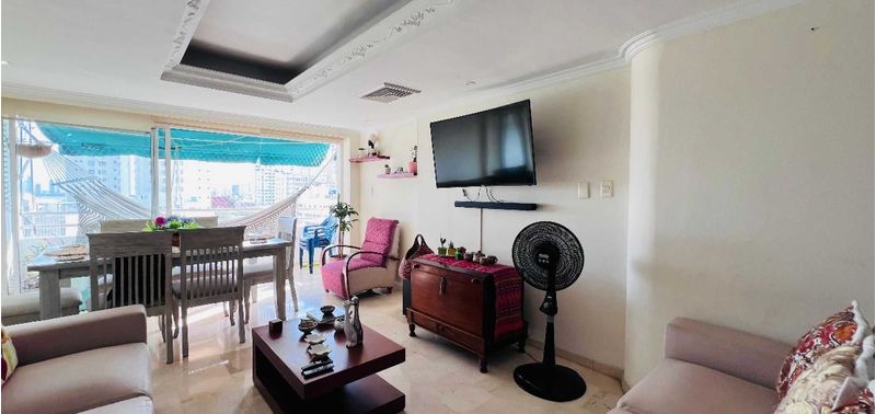 Apartamento en Venta en Cartagena De Indias, Manga-2