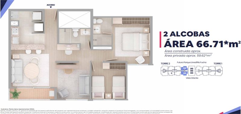 Apartamento en Venta en Bogotá, D.C., NUEVA MARSELLA I, II Y III SECTOR-15