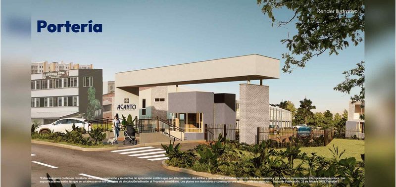 Acanto Conjunto Residencial proyecto de vivienda
