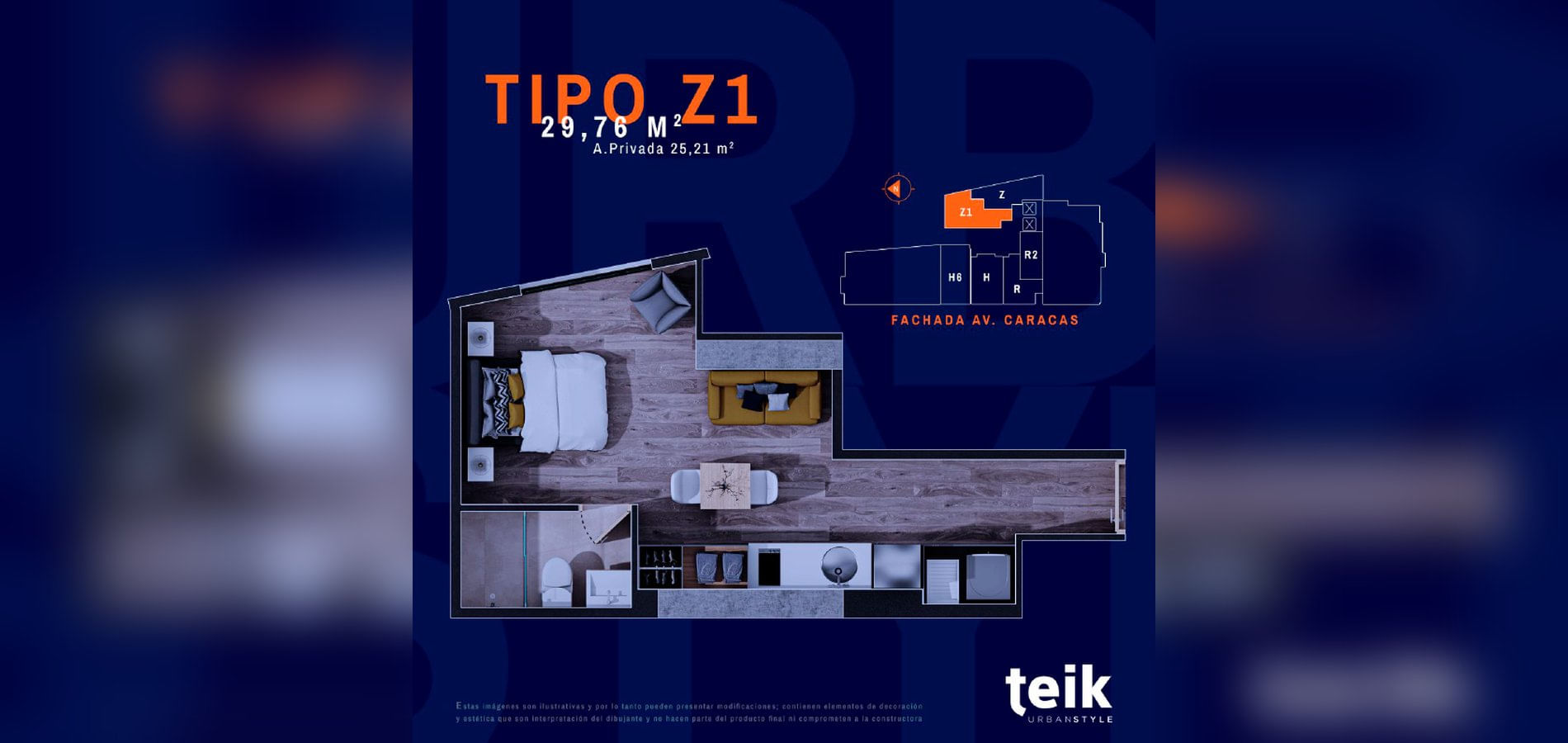 Foto Inmueble tipo Tipo B