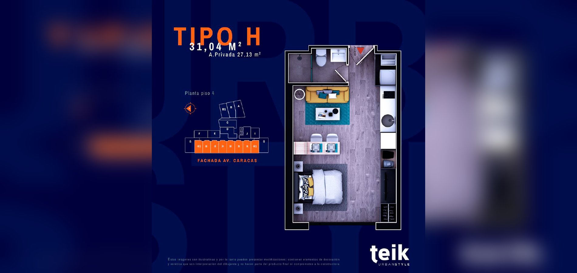 Foto Inmueble tipo Tipo C