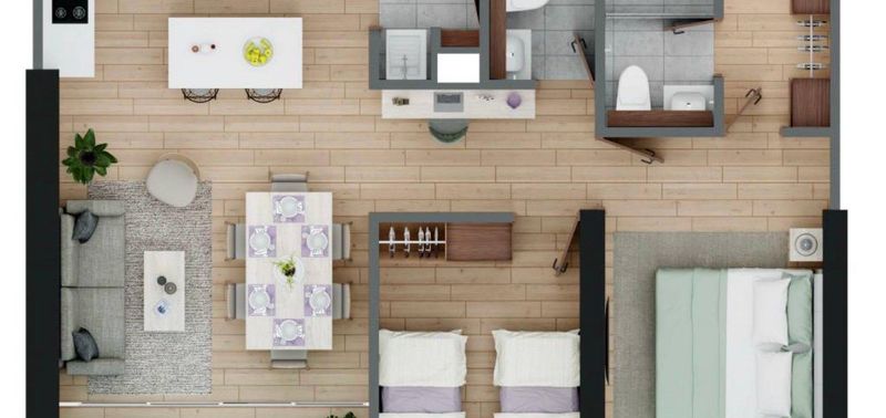 Apartamento en Venta en Envigado, El Escobero-1