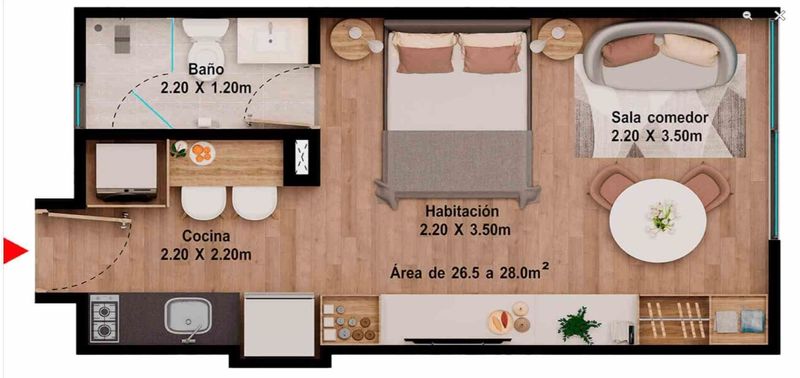 Apartamento para Venta en Teusaquillo Cesion de D proyecto de vivienda-8