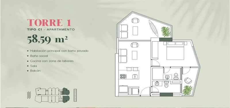 Apartamento para Venta en Pozos Colorados Cesion proyecto de vivienda-12