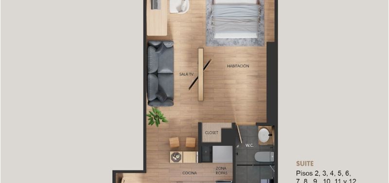 Apartamento en Venta en Medellín, Laureles-3