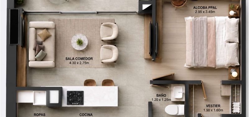 Apartamento en Venta en Medellín, El Poblado-4