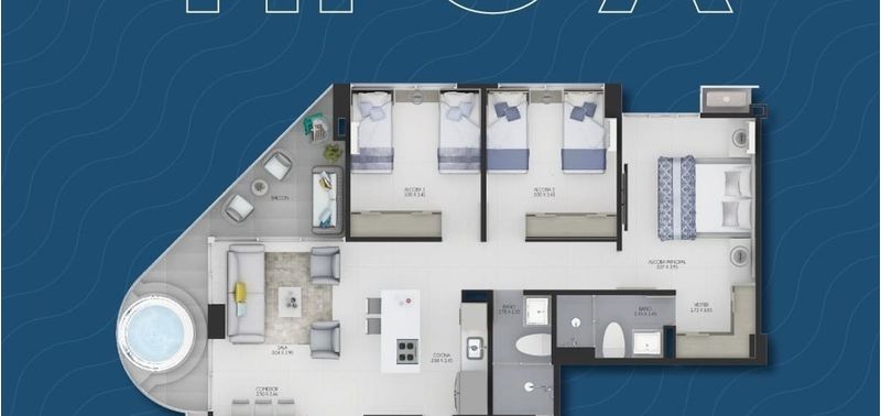 Apartamento en Venta en Cartagena De Indias, Corregimiento La Boquilla-29