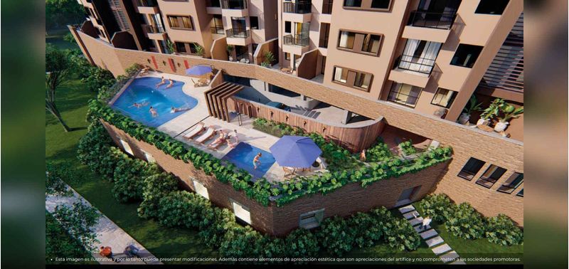 Medieval Parque Residencial Y Comercial proyecto de vivienda-0