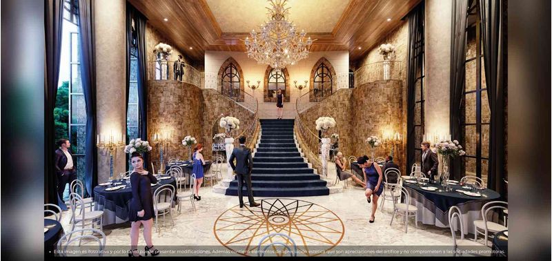 Medieval Parque Residencial Y Comercial proyecto de vivienda-1